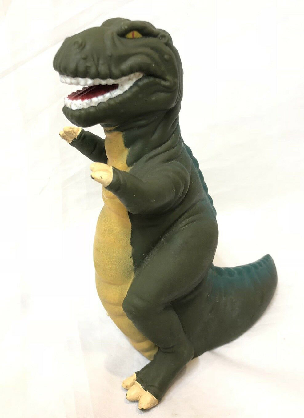 Wendy's Kids Meal Toy LAND BEFORE TIME T Rex Green Dinosaur SHARPTOOTH 